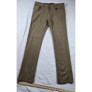 Men's Jachs New York Straight Fit Pants 34x34 Tan Item# 1776788